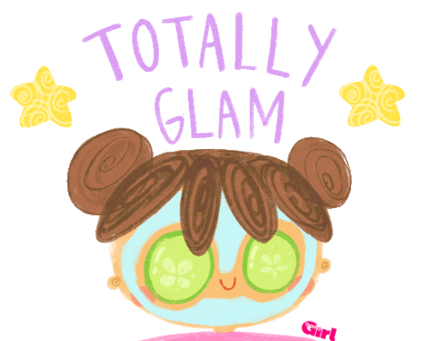 Make Over Relax Sticker by Total Girl