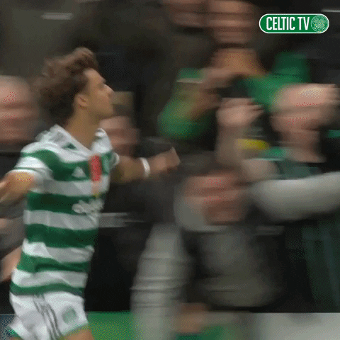 Celebration Goal GIF by Celtic Football Club