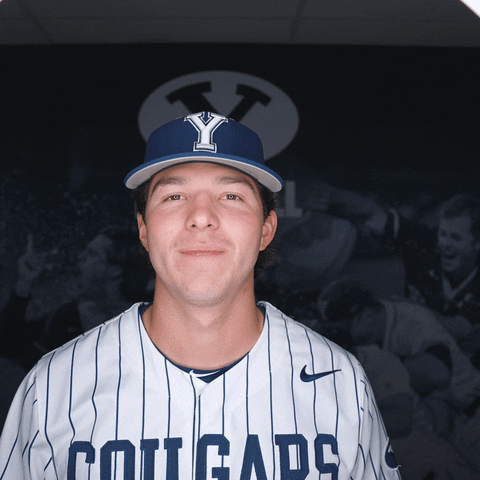 Sport Baseball GIF by BYU Cougars