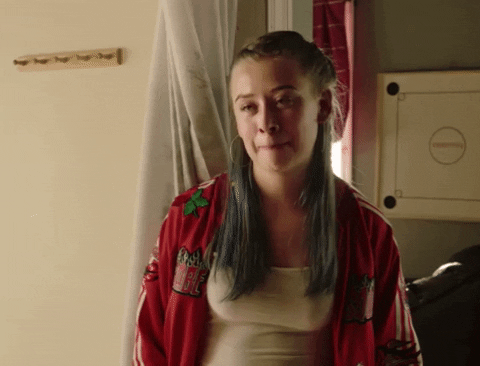 sara thank you GIF by NRK P3