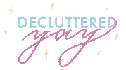 onceoverlightly joy spark tidy declutter Sticker