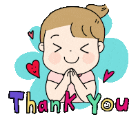 Thanks Thank You Sticker by 大姚Dayao