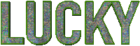 3D Good Luck Sticker