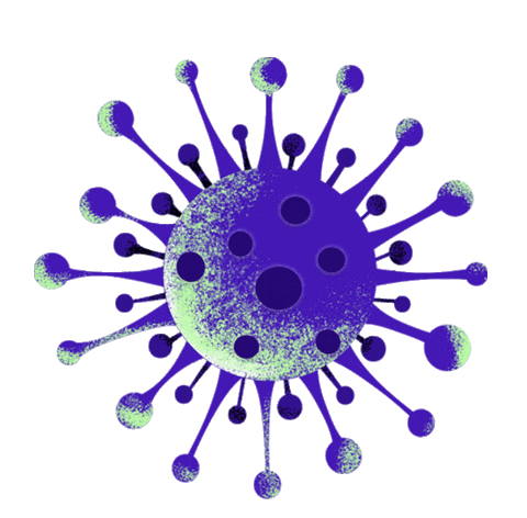 Virus Germ Sticker by DreamLab