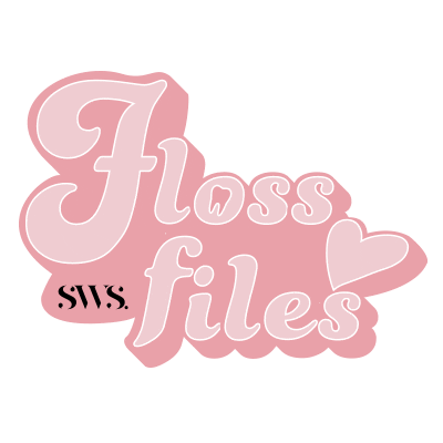 sparklingwhitesmile floss sws teeth whitening white teeth Sticker