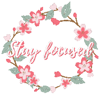 Focus Sticker by English with Kitti