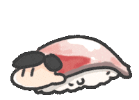 Herical_XYZ anime fun food jump Sticker