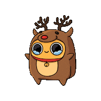 Christmas Time Sticker by Sad Nuggie