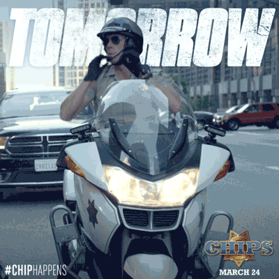 michael pena tomorrow GIF by CHIPS