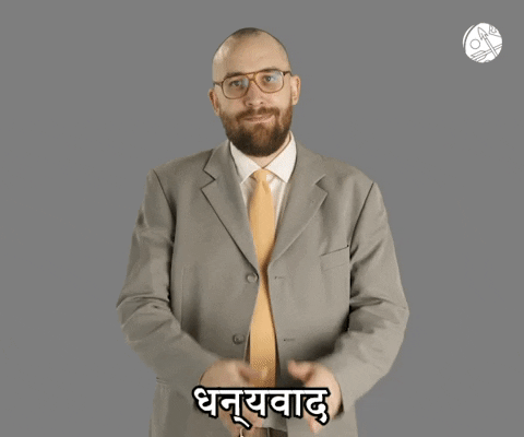 Nepal Thanking GIF by Verohallinto