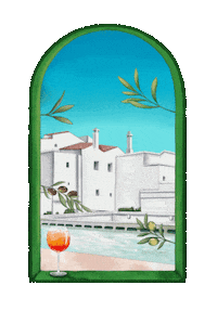 Ostuni Sticker by Bianca Bosso