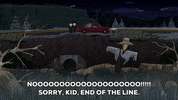 scarecrow throwing GIF by South Park 