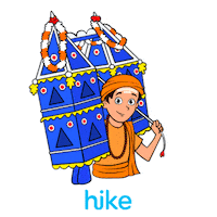 Kanwar Yatra Festival Sticker by Hike Sticker Chat