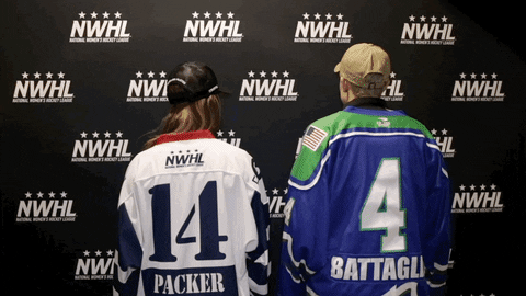 NWHL giphyupload hockey woho all-star game GIF