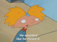 hey arnold nick splat GIF