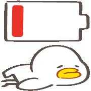 No Tired Sticker
