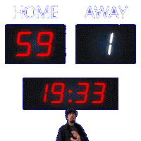 1 Away Sticker