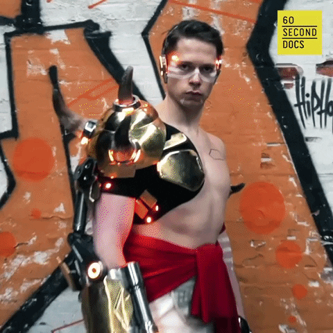 Comic Con Running GIF by 60 Second Docs