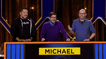tbsnetwork laughing hide giggle tbs GIF