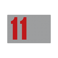 Number Sticker by Keeneland