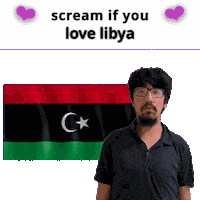Libya Flag Ly Sticker