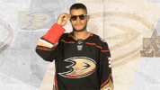 ice hockey wink GIF by Anaheim Ducks