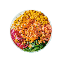 Bowl Eating Sticker by POKE ME PARIS