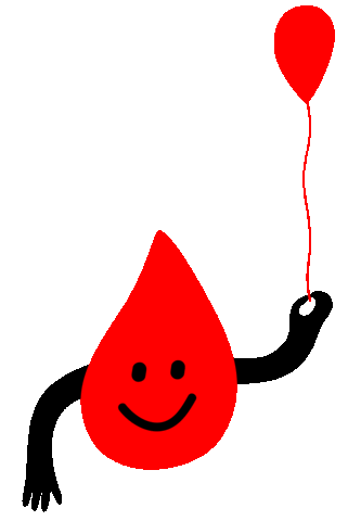 Blood Donation Sticker by pirogart