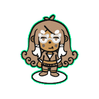 Happy Girl Sticker