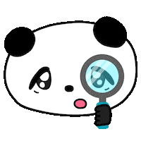 Panda パンダ Sticker
