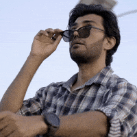 hunainn scared hunain scared gulp GIF