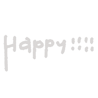Happy しあわせ Sticker