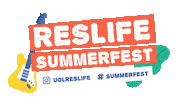 Summer City Sticker by Residence Life - University of Leicester