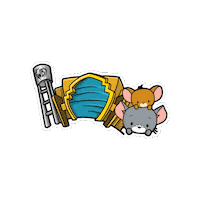 Tom And Jerry Yasisland Sticker by Yas Island Abu Dhabi