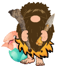 Dinosaur Gnome Sticker