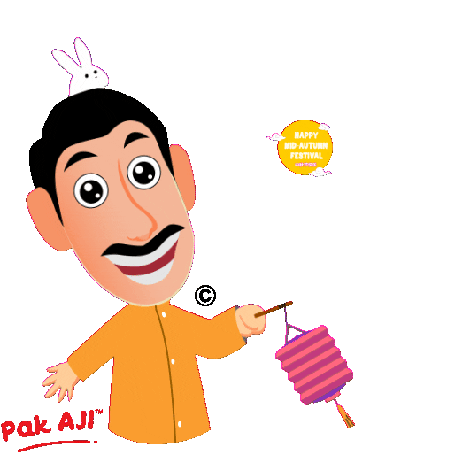 Food Moon Sticker by Pak Aji™