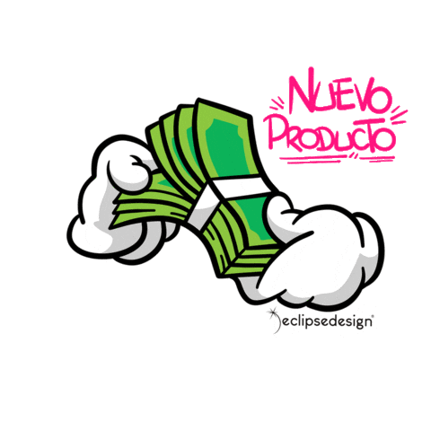Money Dinero Sticker by EclipseDesignCo