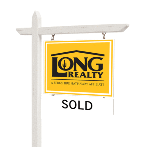 LongRealty giphyupload real estate sold sign Sticker