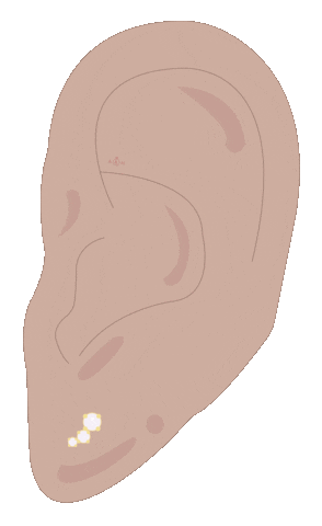 Jewellery Piercing Sticker by astridandmiyu