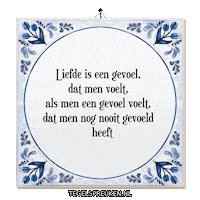 Hart Wijsheid Sticker by Tegelspreuken.nl