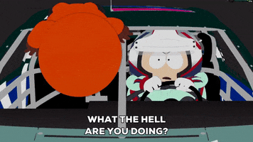 eric cartman nascar GIF by South Park 