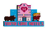 Open Door Love Sticker by Tokyo Lovehotels