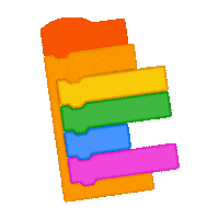 Rainbow Love Sticker by Scratch Foundation
