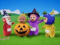 Tinky Winky Halloween GIF by Teletubbies