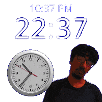10Pm Sticker