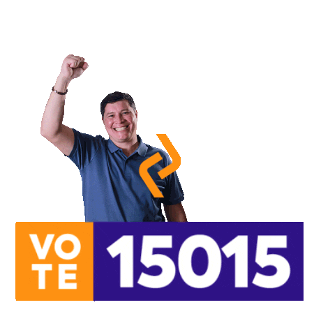 lulucaribeirocba giphyupload vote vereador voto Sticker