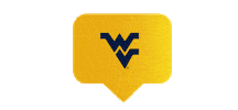 lets go college Sticker by WestVirginiaU