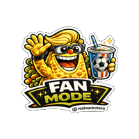 Excited World Cup Sticker