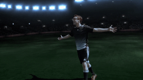 happy soccer GIF by SVA Computer Art, Computer Animation and Visual Effects