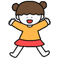 Happy Jump Sticker by Konomi Sakamoto